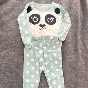 Baby gap panda PJs size 12-18 mo